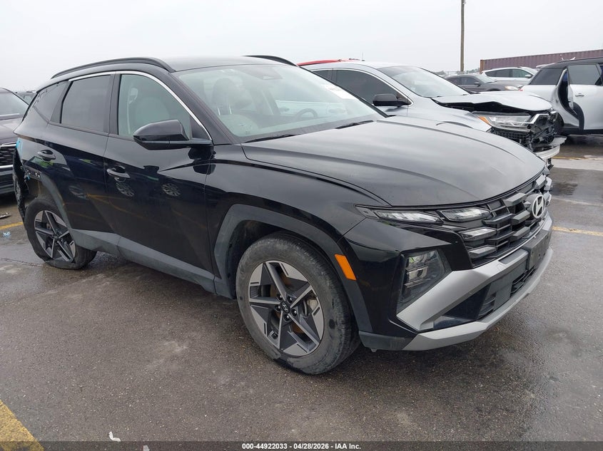 2025 Hyundai Tucson VIN 3KMJBCDE2SE011725 IAAI salvage auction — REAR END, Salvage Title, sold $8,700 on 2026-07-18 (photo 1)