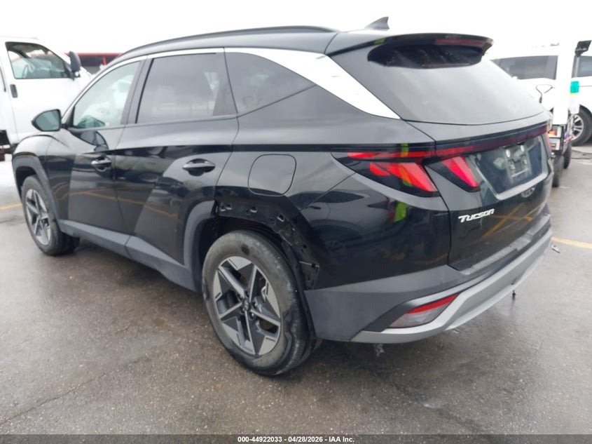 2025 Hyundai Tucson VIN 3KMJBCDE2SE011725 IAAI salvage auction — REAR END, Salvage Title, sold $8,700 on 2026-07-18 (photo 3)