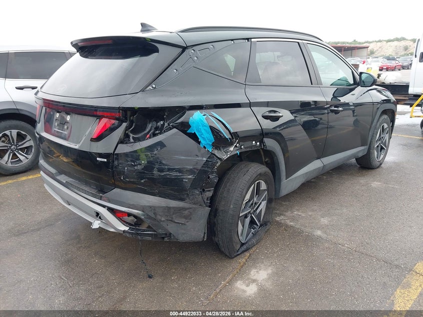 2025 Hyundai Tucson VIN 3KMJBCDE2SE011725 IAAI salvage auction — REAR END, Salvage Title, sold $8,700 on 2026-07-18 (photo 4)