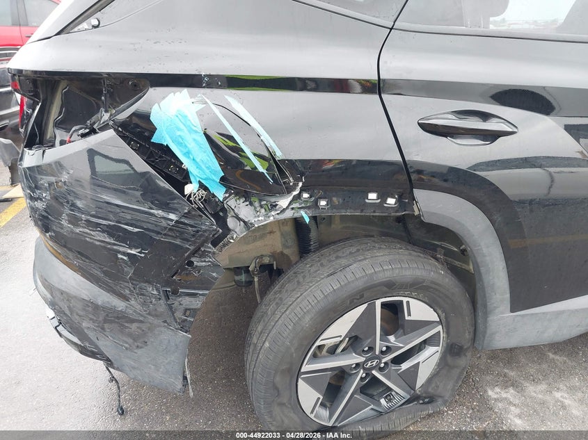 2025 Hyundai Tucson VIN 3KMJBCDE2SE011725 IAAI salvage auction — REAR END, Salvage Title, sold $8,700 on 2026-07-18 (photo 6)