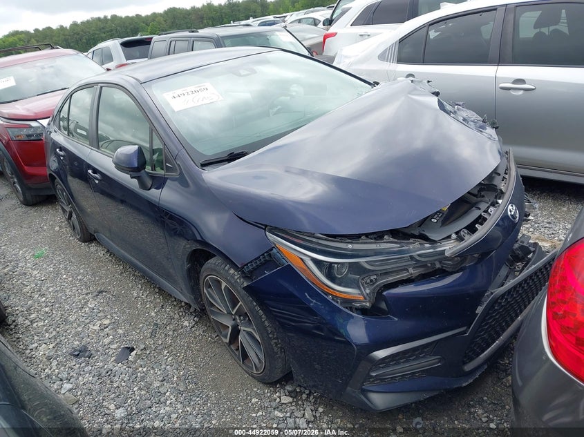 2020 Toyota Corolla VIN JTDS4RCE0LJ028257 IAAI salvage auction — FRONT END, Salvage (Georgia), sold $2,950 on 2026-07-14 (photo 1)