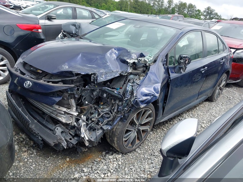 2020 Toyota Corolla VIN JTDS4RCE0LJ028257 IAAI salvage auction — FRONT END, Salvage (Georgia), sold $2,950 on 2026-07-14 (photo 2)