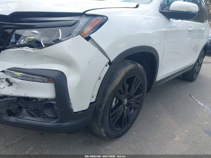 2021 Honda Pilot VIN 5FNYF5H25MB024242 IAAI salvage auction — FRONT END, Salvage (California), sold $9,600 on 2026-07-27 (photo 6)