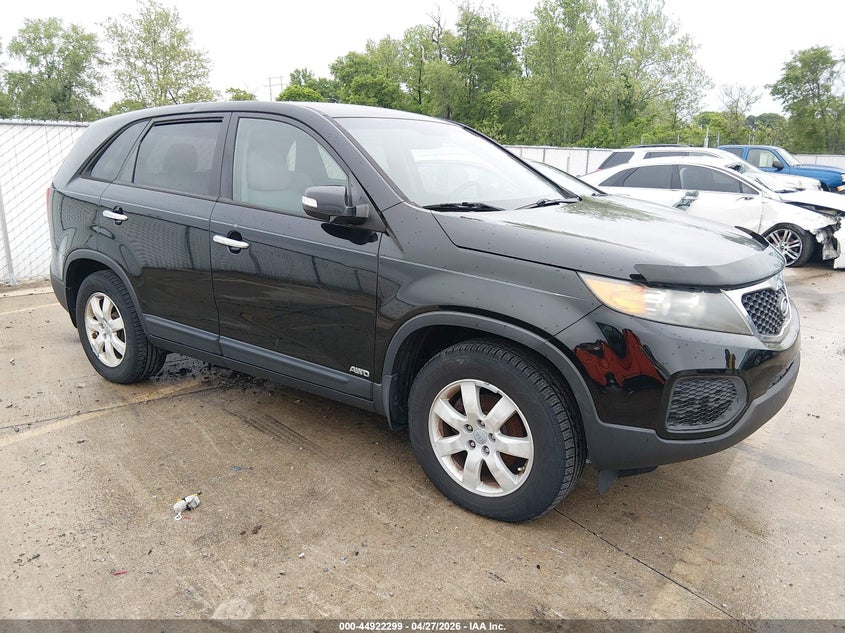 2012 Kia Sorento VIN 5XYKTDA67CG242177 IAAI salvage auction — NORMAL WEAR, Clear (Florida), sold $475 on 2026-07-07 (photo 1)