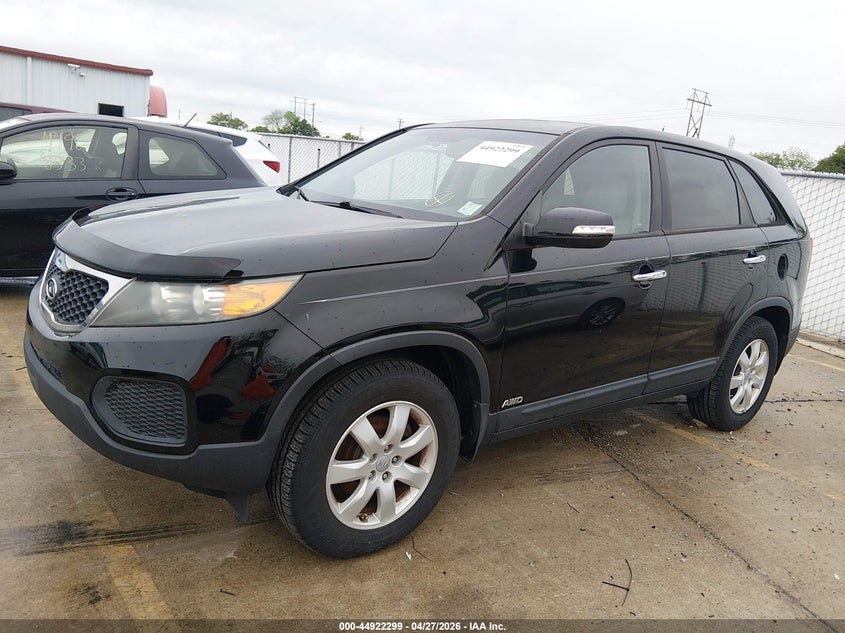 2012 Kia Sorento VIN 5XYKTDA67CG242177 IAAI salvage auction — NORMAL WEAR, Clear (Florida), sold $475 on 2026-07-07 (photo 2)