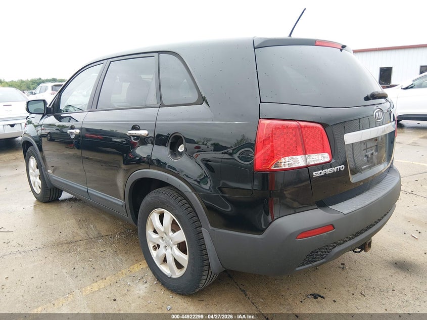 2012 Kia Sorento VIN 5XYKTDA67CG242177 IAAI salvage auction — NORMAL WEAR, Clear (Florida), sold $475 on 2026-07-07 (photo 3)