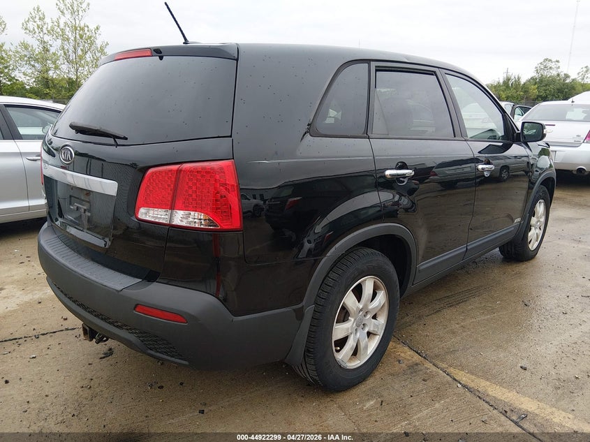 2012 Kia Sorento VIN 5XYKTDA67CG242177 IAAI salvage auction — NORMAL WEAR, Clear (Florida), sold $475 on 2026-07-07 (photo 4)