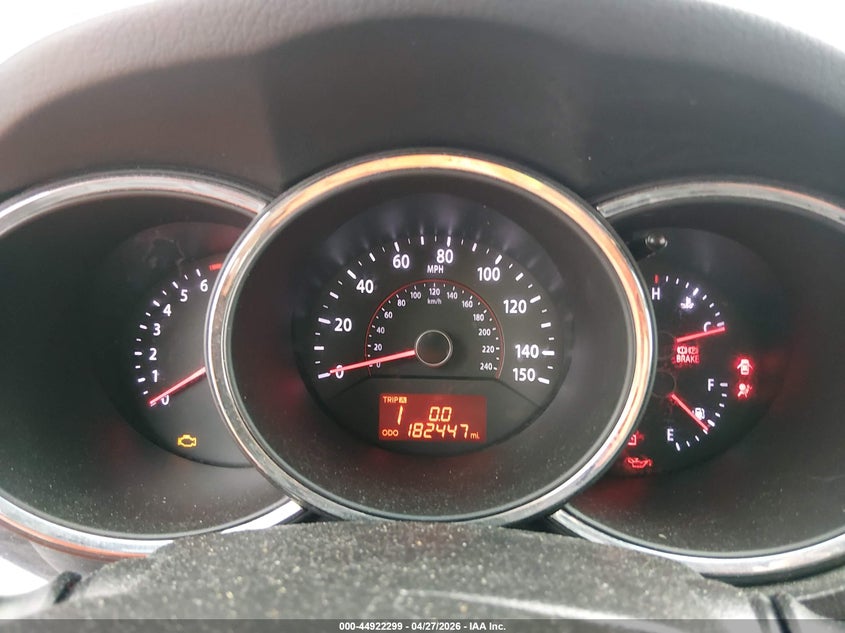 2012 Kia Sorento VIN 5XYKTDA67CG242177 IAAI salvage auction — NORMAL WEAR, Clear (Florida), sold $475 on 2026-07-07 (photo 7)