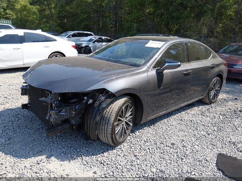 2025 Lexus ES VIN 58ADZ1B15SU210337 IAAI salvage auction — FRONT END, Salvage Title, sold $21,950 on 2026-07-21 (photo 2)