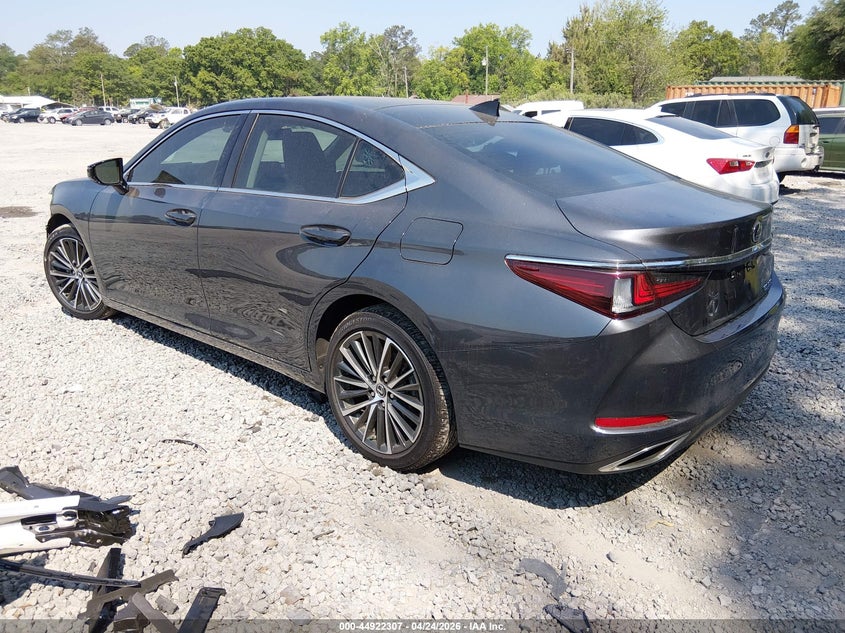 2025 Lexus ES VIN 58ADZ1B15SU210337 IAAI salvage auction — FRONT END, Salvage Title, sold $21,950 on 2026-07-21 (photo 3)