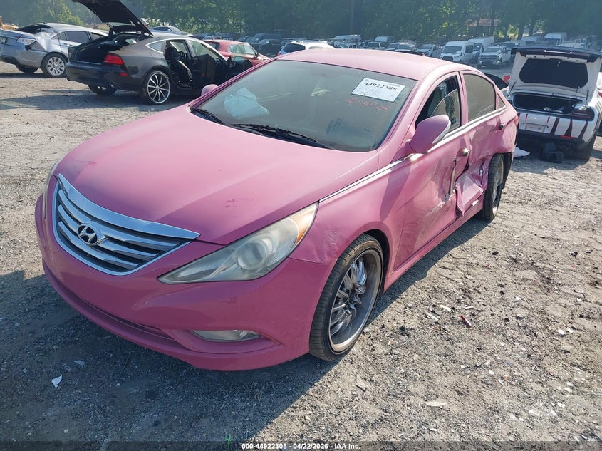 2014 Hyundai Sonata VIN 5NPEC4AC2EH882022 IAAI salvage auction — LEFT SIDE, Salvage Title, sold $275 on 2026-07-22 (photo 2)