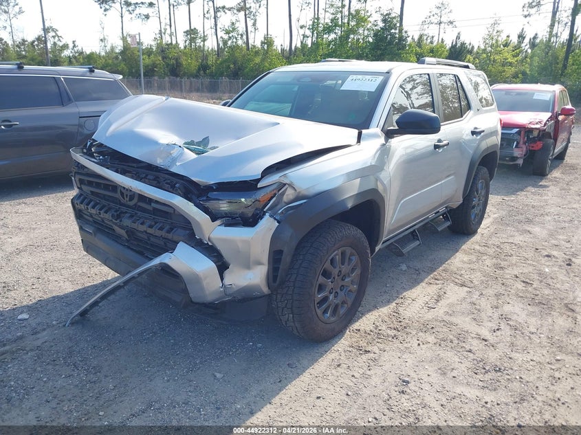2025 Toyota 4runner VIN JTEVA5BR7S5050102 IAAI salvage auction — FRONT END, Wait Title, sold $19,400 on 2026-07-14 (photo 2)