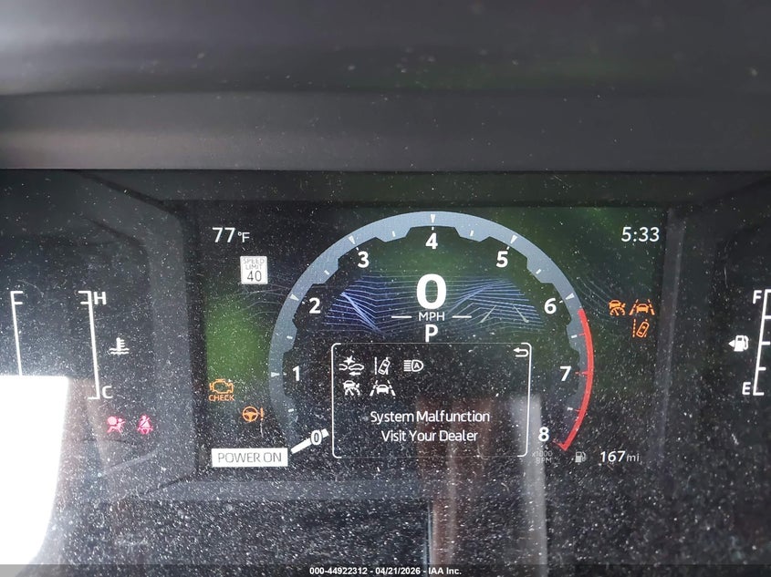 2025 Toyota 4runner VIN JTEVA5BR7S5050102 IAAI salvage auction — FRONT END, Wait Title, sold $19,400 on 2026-07-14 (photo 7)
