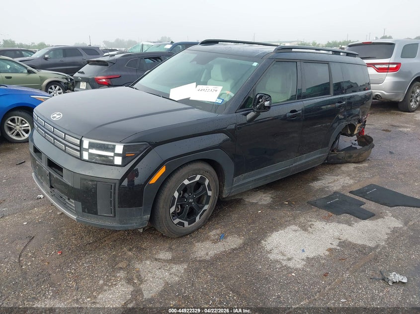 2025 Hyundai Santa fe VIN 5NMP24GL6SH100316 IAAI salvage auction — LEFT REAR, Original (Texas), sold $8,500 on 2026-07-29 (photo 2)