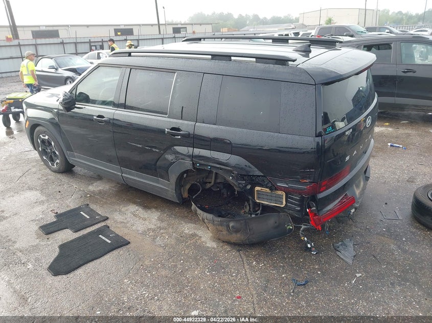 2025 Hyundai Santa fe VIN 5NMP24GL6SH100316 IAAI salvage auction — LEFT REAR, Original (Texas), sold $8,500 on 2026-07-29 (photo 3)