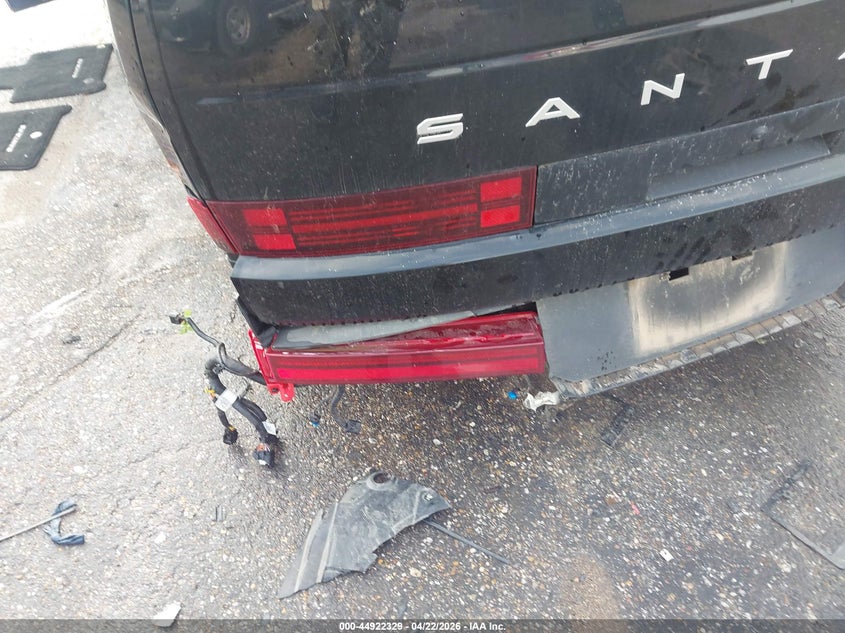 2025 Hyundai Santa fe VIN 5NMP24GL6SH100316 IAAI salvage auction — LEFT REAR, Original (Texas), sold $8,500 on 2026-07-29 (photo 6)