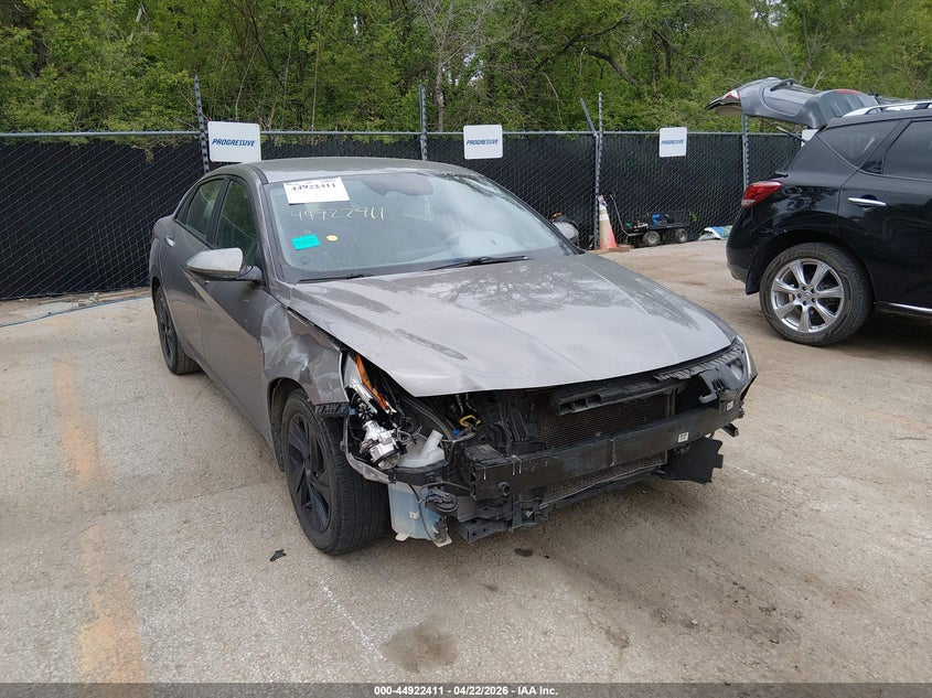 2022 Hyundai Elantra VIN KMHLM4AG1NU357428 IAAI salvage auction — FRONT END, Salvage (Kentucky), sold $1,600 on 2026-07-22 (photo 6)