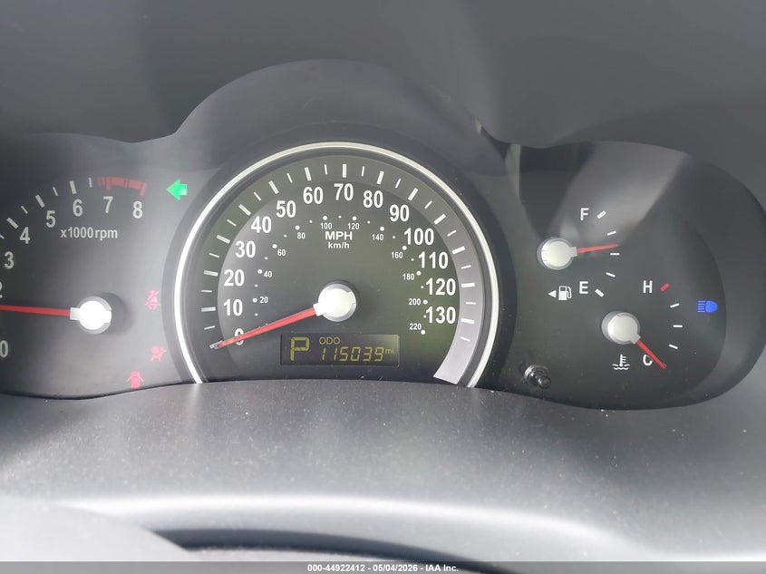 2012 Kia SEDONA VIN KNDMG4C78C6463227 IAAI salvage auction — FRONT END, Salvage (Texas), sold $1,075 on 2026-07-08 (photo 7)