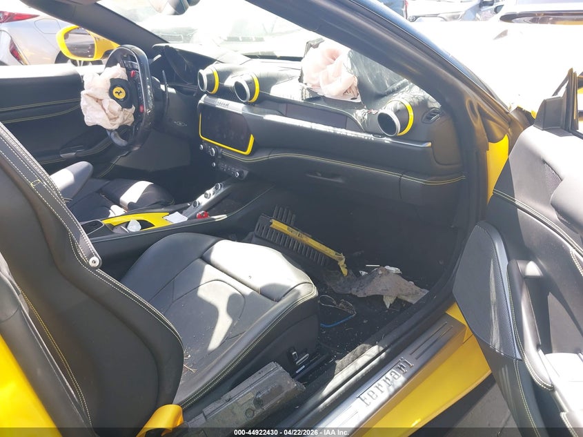 2023 Ferrari VIN ZFF02RPA7P0295171 IAAI salvage auction — FRONT END, Salvage Certificate (California), sold $84,600 on 2026-07-06 (photo 5)