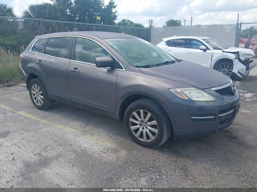 2008 Mazda Cx-9 VIN JM3TB38V580130433 IAAI salvage auction — LEFT SIDE, Clear (Virginia), sold $225 on 2026-07-29 (photo 1)