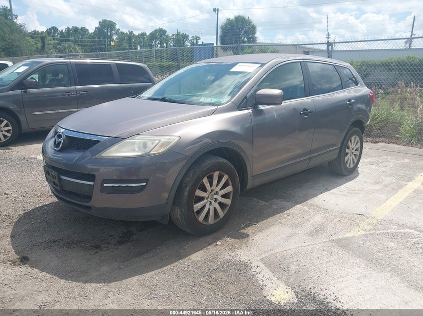 2008 Mazda Cx-9 VIN JM3TB38V580130433 IAAI salvage auction — LEFT SIDE, Clear (Virginia), sold $225 on 2026-07-29 (photo 2)