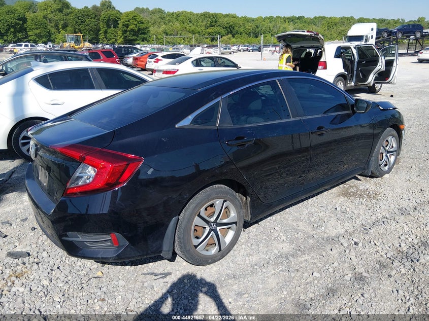 2016 Honda Civic VIN 19XFC2F53GE080332 IAAI salvage auction — FRONT END, Salvage Title, sold $2,250 on 2026-08-23 (photo 4)