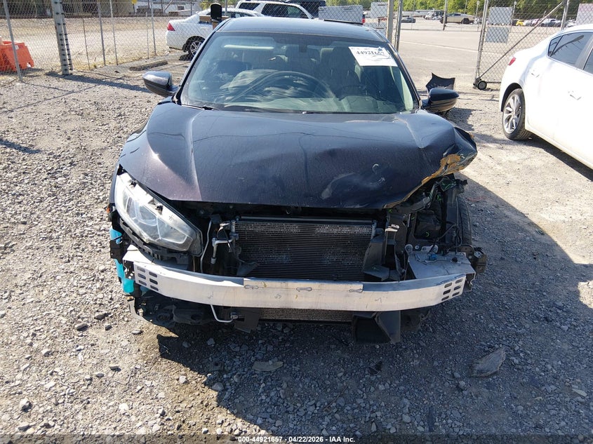 2016 Honda Civic VIN 19XFC2F53GE080332 IAAI salvage auction — FRONT END, Salvage Title, sold $2,250 on 2026-08-23 (photo 6)
