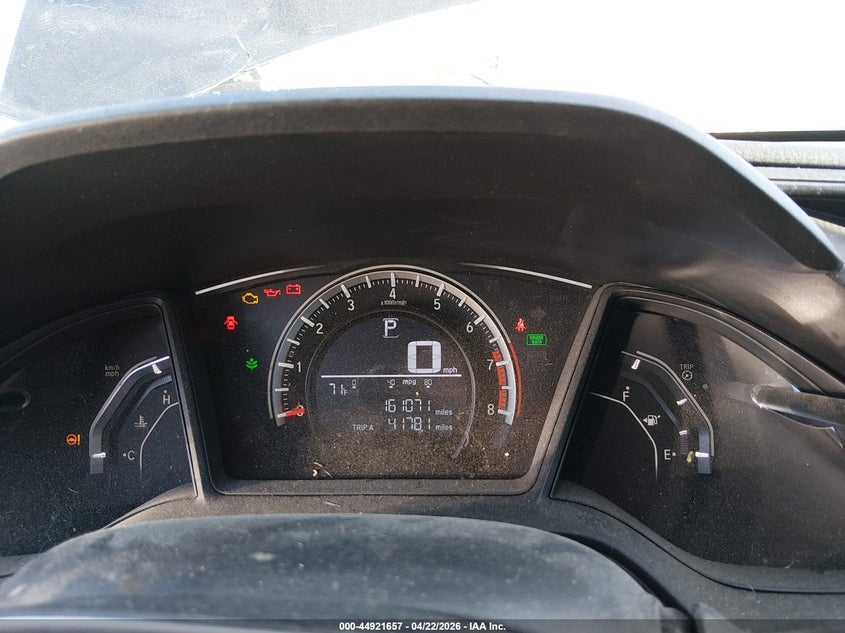 2016 Honda Civic VIN 19XFC2F53GE080332 IAAI salvage auction — FRONT END, Salvage Title, sold $2,250 on 2026-08-23 (photo 7)