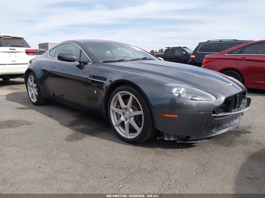 2006 Aston martin Vantage VIN SCFBB03BX6GC01747 IAAI salvage auction — FRONT END, Clear (Montana), sold $17,025 on 2026-07-16 (photo 1)