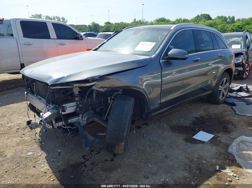 2020 Mercedes-benz Glc VIN W1N0G8EB1LF850380 IAAI salvage auction — FRONT END, Salvage Title, sold $13,200 on 2026-07-09 (photo 2)