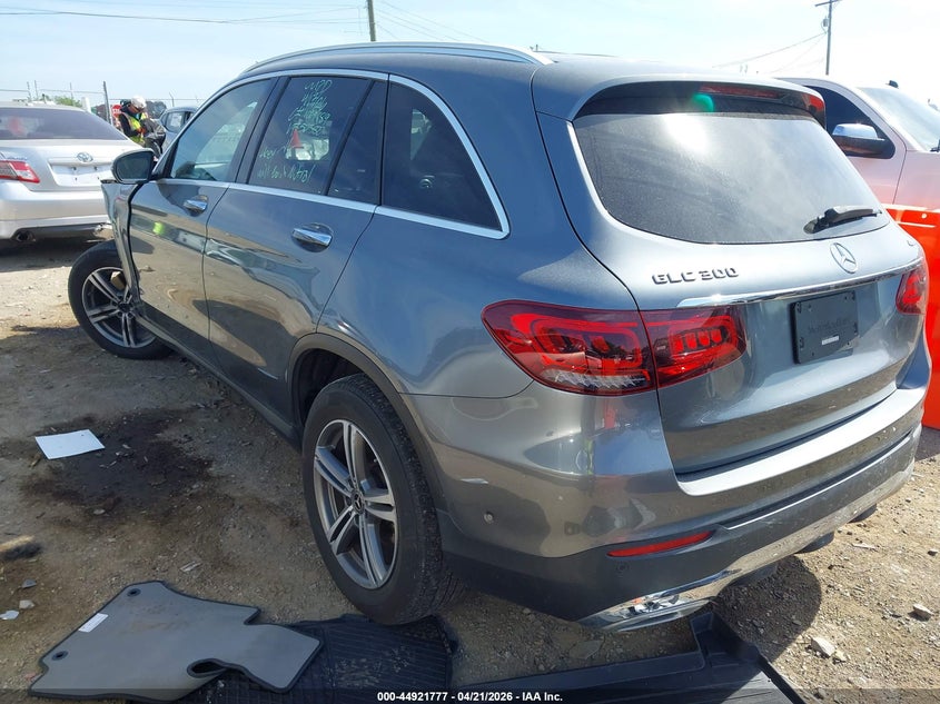 2020 Mercedes-benz Glc VIN W1N0G8EB1LF850380 IAAI salvage auction — FRONT END, Salvage Title, sold $13,200 on 2026-07-09 (photo 3)