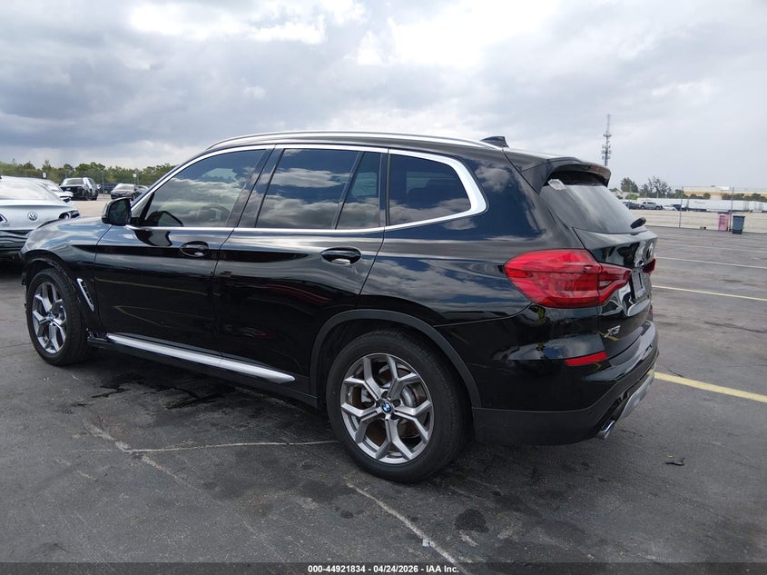 2021 BMW X3 VIN 5UXTY3C03M9E54877 IAAI salvage auction — FRONT END, Salvage Title, sold $5,200 on 2026-07-23 (photo 3)
