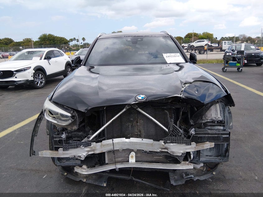 2021 BMW X3 VIN 5UXTY3C03M9E54877 IAAI salvage auction — FRONT END, Salvage Title, sold $5,200 on 2026-07-23 (photo 6)