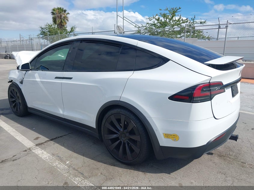 2022 Tesla Model x VIN 7SAXCBE56NF336463 IAAI salvage auction — FRONT END, Salvage Title, sold $5,100 on 2026-07-29 (photo 3)