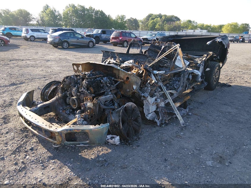 2018 Ford F-150 VIN 1FTEW1E5XJKE63848 IAAI salvage auction — BURN, Parts Only (Arkansas), sold $175 on 2026-07-18 (photo 2)