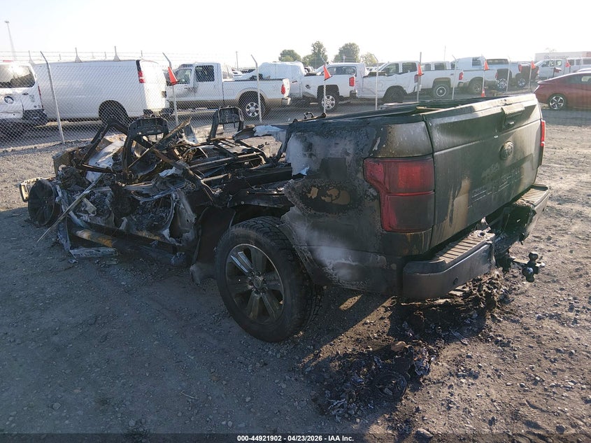 2018 Ford F-150 VIN 1FTEW1E5XJKE63848 IAAI salvage auction — BURN, Parts Only (Arkansas), sold $175 on 2026-07-18 (photo 3)