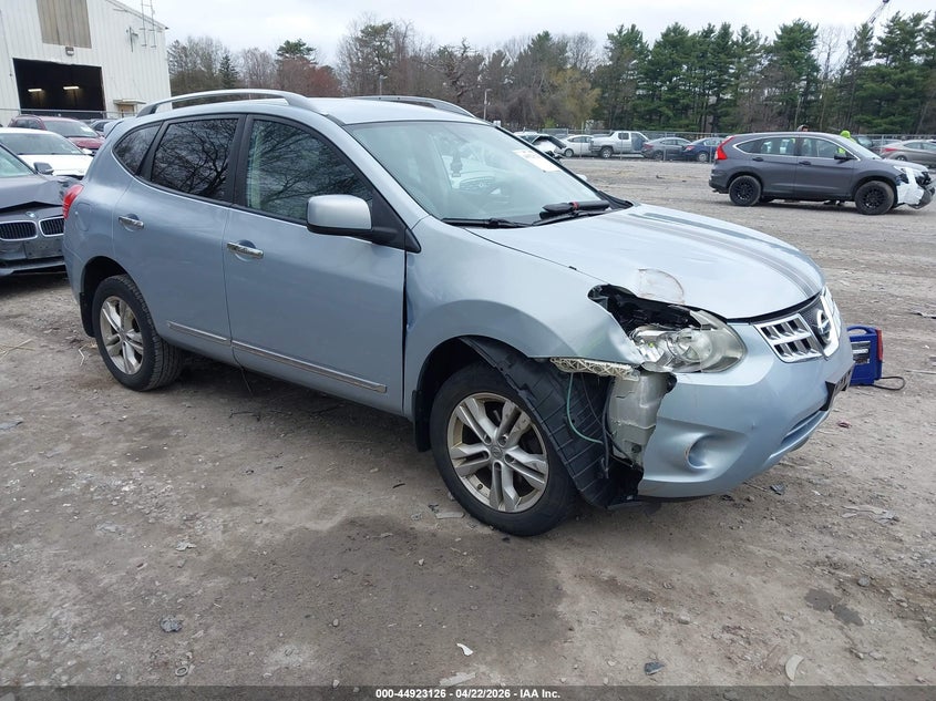 2013 Nissan Rogue VIN JN8AS5MV3DW113918 IAAI salvage auction — RIGHT FRONT, Mv-907A (New York), sold $575 on 2026-07-07 (photo 1)