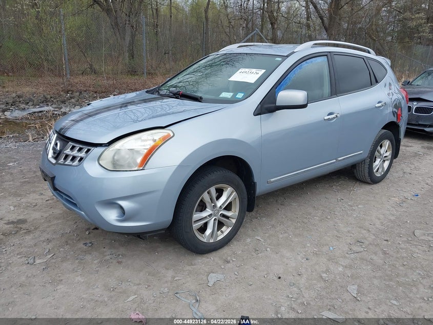 2013 Nissan Rogue VIN JN8AS5MV3DW113918 IAAI salvage auction — RIGHT FRONT, Mv-907A (New York), sold $575 on 2026-07-07 (photo 2)