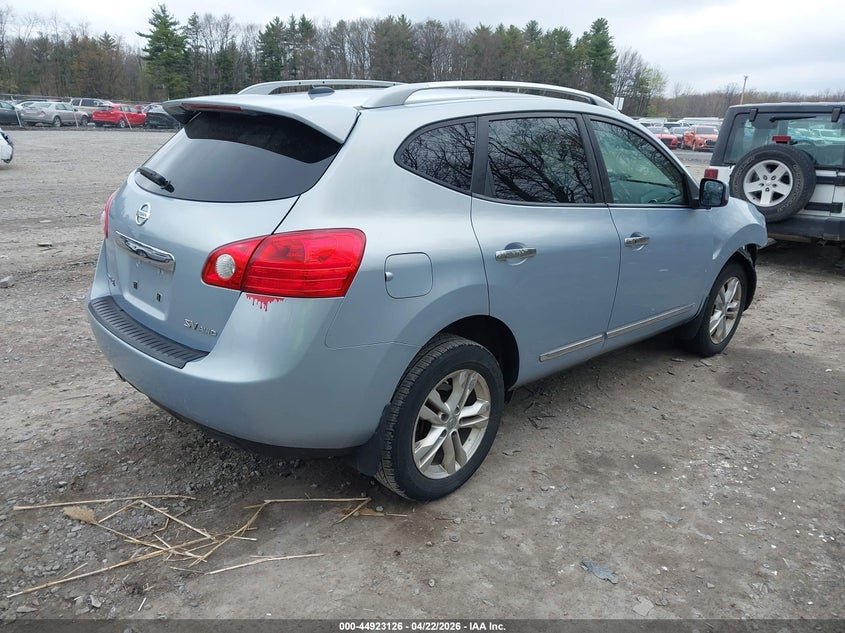 2013 Nissan Rogue VIN JN8AS5MV3DW113918 IAAI salvage auction — RIGHT FRONT, Mv-907A (New York), sold $575 on 2026-07-07 (photo 4)
