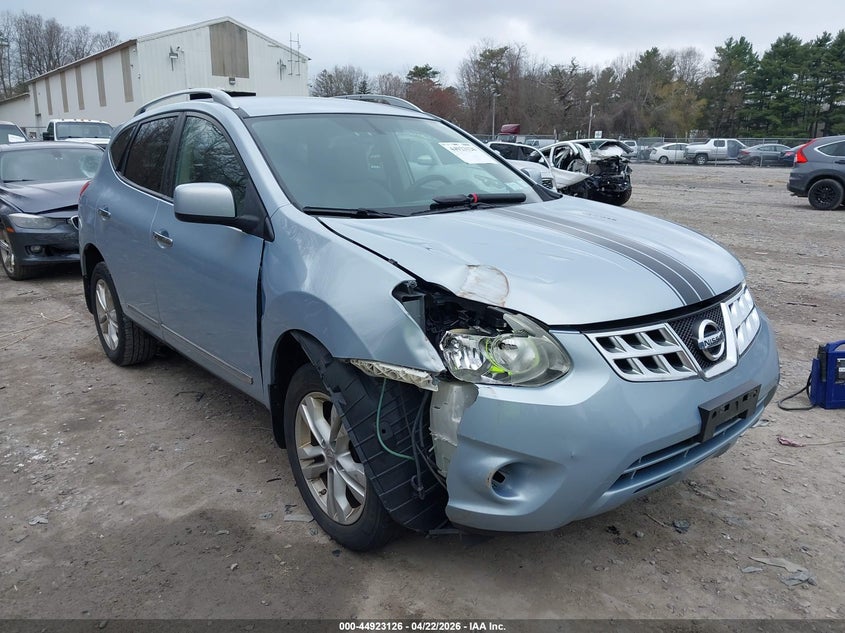 2013 Nissan Rogue VIN JN8AS5MV3DW113918 IAAI salvage auction — RIGHT FRONT, Mv-907A (New York), sold $575 on 2026-07-07 (photo 6)