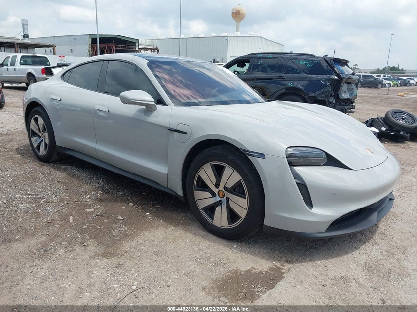 2022 Porsche Taycan VIN WP0AA2Y11NSA16037 IAAI salvage auction — UNKNOWN, Salvage (Texas), sold $125 on 2026-07-30 (photo 1)