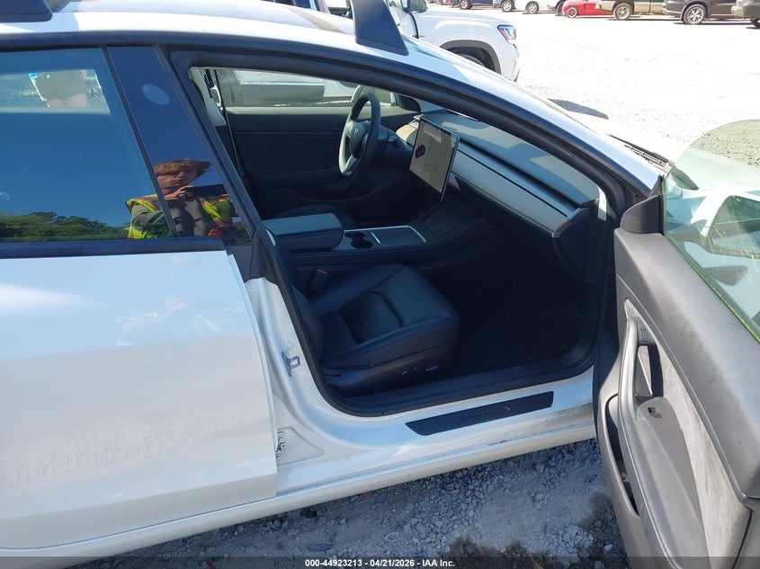 2021 Tesla Model 3 VIN 5YJ3E1EB5MF924844 IAAI salvage auction — LEFT SIDE, Clear (South Carolina), sold $7,400 on 2026-07-23 (photo 5)