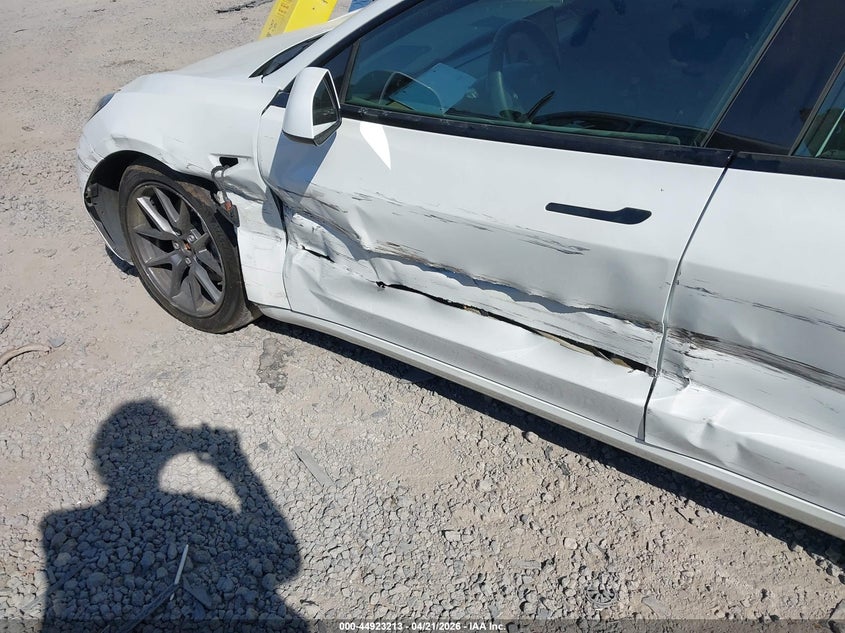 2021 Tesla Model 3 VIN 5YJ3E1EB5MF924844 IAAI salvage auction — LEFT SIDE, Clear (South Carolina), sold $7,400 on 2026-07-23 (photo 6)