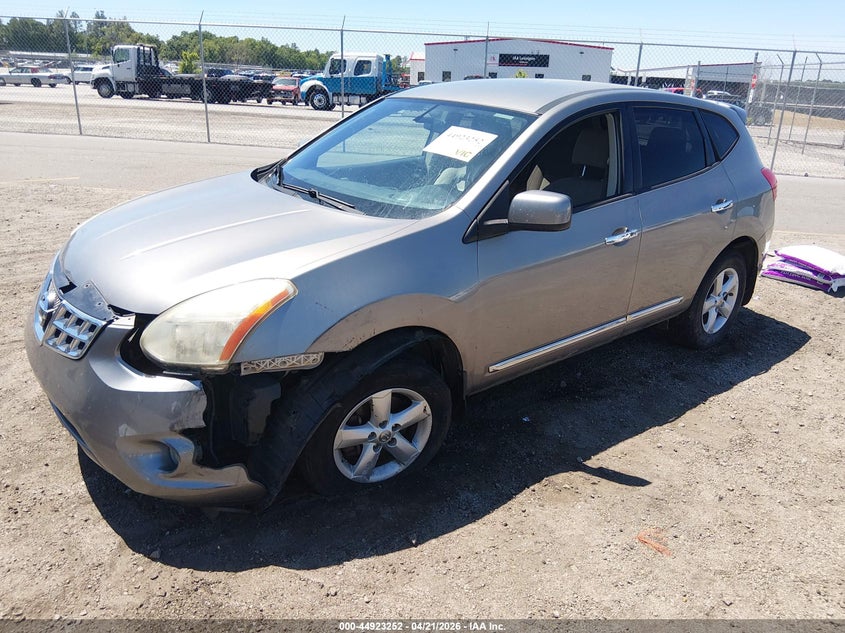 2013 Nissan Rogue VIN JN8AS5MTXDW001535 IAAI salvage auction — LEFT FRONT, Clear (South Carolina), sold $575 on 2026-07-08 (photo 2)