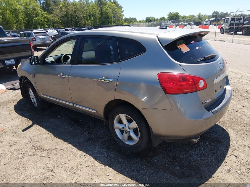 2013 Nissan Rogue VIN JN8AS5MTXDW001535 IAAI salvage auction — LEFT FRONT, Clear (South Carolina), sold $575 on 2026-07-08 (photo 3)