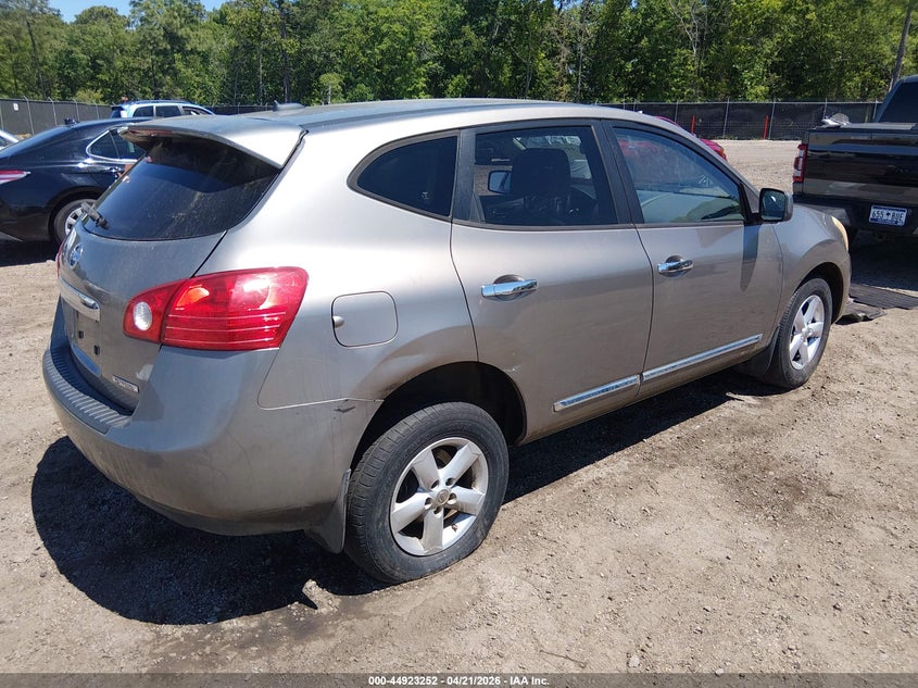 2013 Nissan Rogue VIN JN8AS5MTXDW001535 IAAI salvage auction — LEFT FRONT, Clear (South Carolina), sold $575 on 2026-07-08 (photo 4)