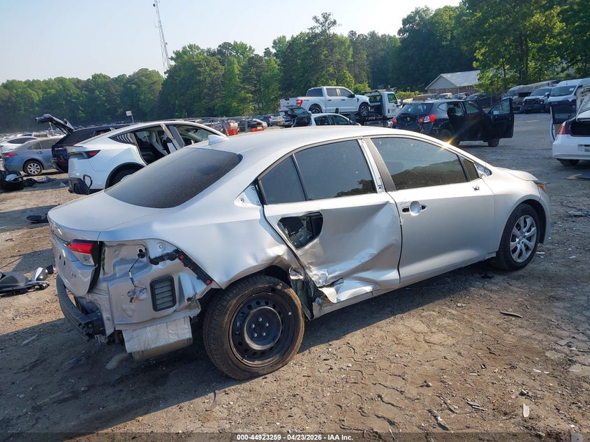 2025 Toyota Corolla VIN 5YFB4MDE2SP240282 IAAI salvage auction — RIGHT SIDE, Salvage (Georgia), sold $6,850 on 2026-07-08 (photo 4)