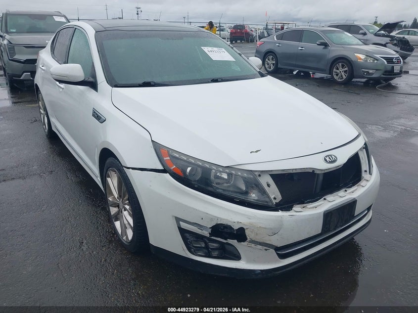 2015 Kia Optima VIN 5XXGR4A61FG411137 IAAI salvage auction — FRONT END, Salvage (California), sold $800 on 2026-07-22 (photo 1)