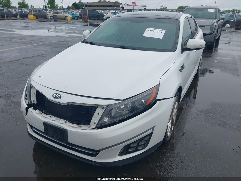 2015 Kia Optima VIN 5XXGR4A61FG411137 IAAI salvage auction — FRONT END, Salvage (California), sold $800 on 2026-07-22 (photo 2)