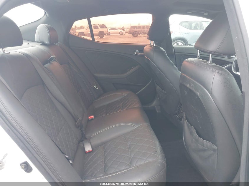 2015 Kia Optima VIN 5XXGR4A61FG411137 IAAI salvage auction — FRONT END, Salvage (California), sold $800 on 2026-07-22 (photo 8)